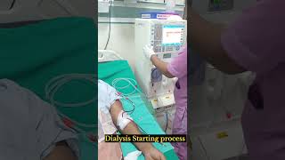 Dialysis Starting Process  Kidney Care hospital patientcare doctor [upl. by Tobe]