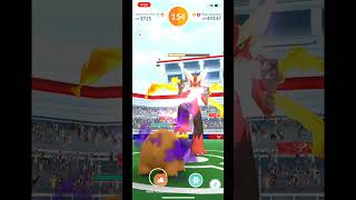 MEGA BLAZIKEN Solo With 40 Seconds Remaining 😱  Pokemon Go [upl. by Finn]