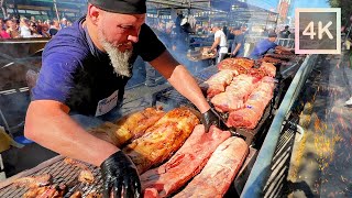 Argentinian Street Food In Buenos Aires【4K】🇦🇷 [upl. by Aerdnak]