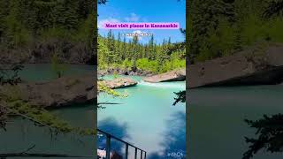 😍Must visit places in Kananaskis🏔️travel kananaskis viral mountains canada nature shorts [upl. by Audi]