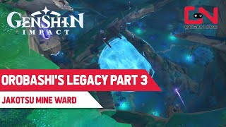 Orobashis Legacy Part 3  Genshin Impact  Search for the Ward in the Jakotsu Mine [upl. by Theobald111]