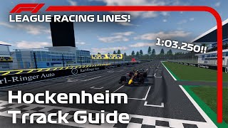 Formula Apex Hockenheim Track Guide League Racing Line [upl. by Mosenthal524]