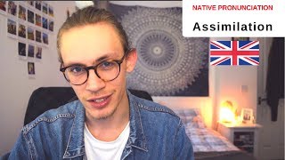 British Pronunciation Lesson  Assimilation Modern RP Accent [upl. by Mariken243]