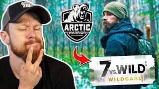 ARCTIC WARRIOR Teilnehmer bewirbt sich für 7 VS WILD  Fritz Meinecke reagiert [upl. by Belak457]