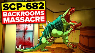 SCP682 Slaughters Through the Backrooms [upl. by Adav20]