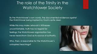 The Watchtower organizations quotTrinityquot [upl. by Fredela]