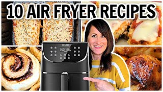 10 EASY Air Fryer Recipes  THIS is What to Make in Your Air Fryer  Cosori amp Philips XXL [upl. by Etnor513]