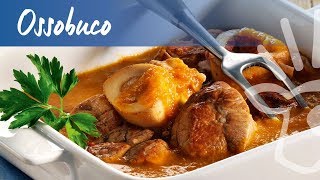 Ossobuco  Rezept Kochen mit Kalbfleisch [upl. by Laet]