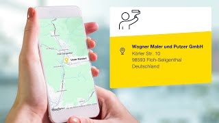 Wagner Maler und Putzer GmbH  Maler in FlohSeligenthal [upl. by Intruoc]