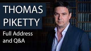 Prof Thomas Piketty  Full Address and QampA  Oxford Union [upl. by Sophronia456]