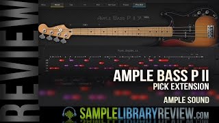 Review Ample Bass P II Pick Extension by AmpleSound [upl. by Habas]