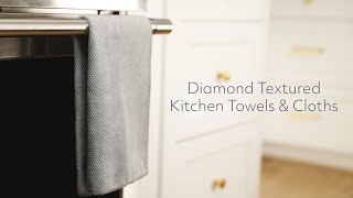 Norwex Diamond Textured Kitchen Cloths amp Towels [upl. by Meekyh]