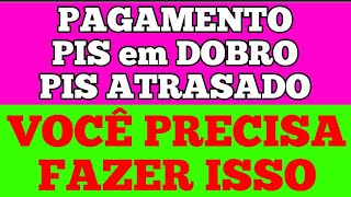 PISPasep 2022 começa a ser pago essa semana consulte quem recebe PIS EM DOBRO E PIS ESQUECIDO [upl. by Amitie]