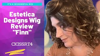 Estetica Wig Review FINN  Color CKISSRT4  Caramel Kiss [upl. by Enilrek533]