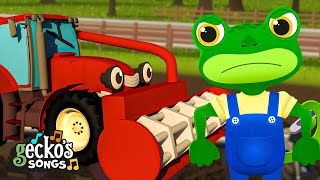 Trevor The Tractor Song  Geckos Garage Songs｜Kids Songs｜Trucks for Kids [upl. by Diskin]