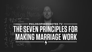 PNTV The Seven Principles for Making Marriage Work by John Gottman 299 [upl. by Notlef]