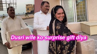 Husband ny diya apni dusri wife ko surprise gift  Sitara Yaseen vlog [upl. by Justino]