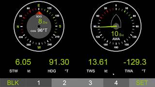 Web gauges of Yacht Devices NMEA Gateways [upl. by Luigino]