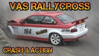 VAS Rallycross Arendonk 3042022 Crash amp Action [upl. by Foote]