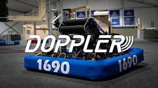 FRC team 1690 Orbit 2024 robot reveal  quotDOPPLERquot [upl. by Yraeg486]