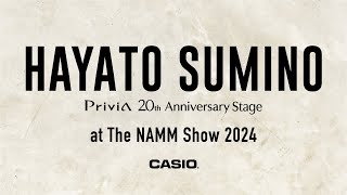 Hayato Sumino  Privia PXS7000 Special Stage at The NAMM Show 2024 [upl. by Elmina706]