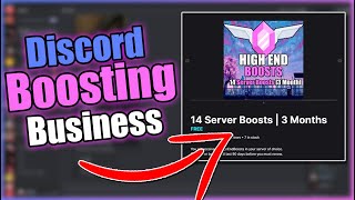 Start your own Discord Boosting Business 2023 [upl. by Benoit]