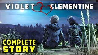 Violet amp Clementine  Complete Love Story  The Walking Dead Violet x Clem Romance [upl. by Ramedlaw]