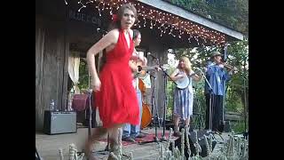 Whitetop Mountain Band  Martha Spencer Flatfooting to Lee Highway Blues Floyd Fest 2010 [upl. by Anura458]