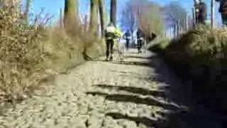 Koppenberg Climb Tour of Flanders Sportive 2006 [upl. by Amehsyt]