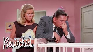 Aunt Clara Is Excited About Tabithas Powers 👶✨  Bewitched [upl. by Acirretal]