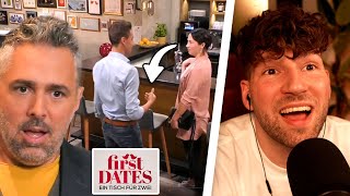 SIE IGNORIERT SEINE BEGRÜßUNG 😳 First Dates 💔 [upl. by Airekal]