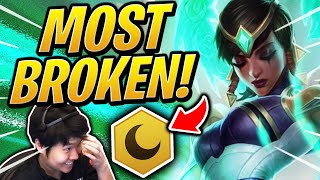 New LUNAR Element is THE MOST BROKEN THING IN TFT HISTORY  Teamfight Tactics Set 2 LoL Auto Chess [upl. by Kalinda829]