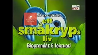 TV3 Reklam 1999 Pozin Pals Extra Ett Småkryps Liv Trodde Du Ja 2  SvenskaSwedish [upl. by Berne]