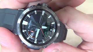 CASIO PROTREK PRW60 in black [upl. by Llennoc162]