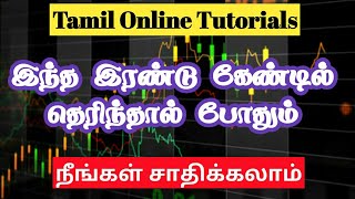 Candlestick Tricks in Tamil  candlestick pattern in tamil  Live market [upl. by Male639]