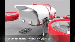 UTBM CP51  Medical Drone  P2015 [upl. by Noelyn]