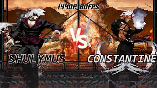 KOF Mugen Shulymus VS Constantine [upl. by Trudey]