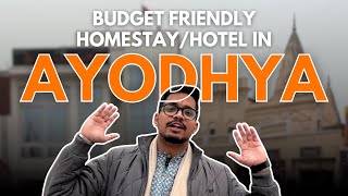 Budget Friendly HomestayHotel in Ayodhya  Hotel Near Ram Mandir [upl. by Juliano]