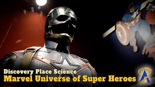 Marvel Universe of Super Heroes Exhibition – Discovery Place Science [upl. by Fayola]