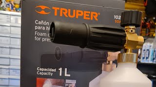 Producto nuevo de catálogo Truper noviembre 22 espumadora profesional código 102403 [upl. by Robi]