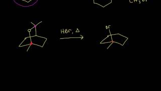 Acidic cleavage of ethers  Alcohols ethers epoxides sulfides  Organic chemistry  Khan Academy [upl. by Arabelle]