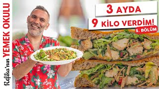 Gurme Diyetle Nasıl 9 Kilo Verdim  Şehriyeli Tavuklu Salata 🥗 Pratik Sağlıklı Beslenme İpuçları [upl. by Vine857]