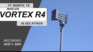 Whelen Vortex R4  95 Sec Attack  Ft Worth TX Tarrant Co Tornado Siren Test  SirenViewer2006 [upl. by Roper770]