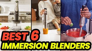 Best Immersion Blenders for 2024 Effortless Blending [upl. by Chatav602]