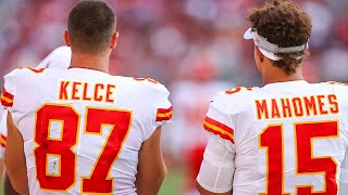 QB Mahomes TE Kelce connection at its best in 2023 Baldy Breakdowns  Kansas City Chiefs [upl. by Tratner892]