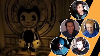 Reacciones de Youtubers al Irrompible Bendy  Bendy and The Ink Machine [upl. by Nolana225]