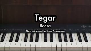 Tegar  Rossa  Piano Karaoke by Andre Panggabean [upl. by Alvinia694]