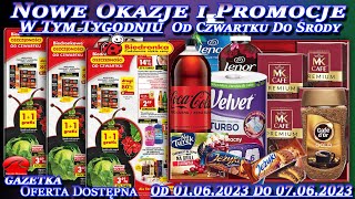 Biedronka Nowa Gazetka Promocyjna Od Czwartku 01062023  W Tym Tygodniu  Nowe Okazje i Promocje [upl. by Montfort838]