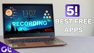 Top 5 Best Free Screen Recording Apps for Windows 10  100 Free and Easy to Use  Guiding Tech [upl. by Niveb]