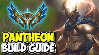 How To Build Pantheon Guide  Top Mid Support  Season 14 Patch 144 [upl. by Tessil]